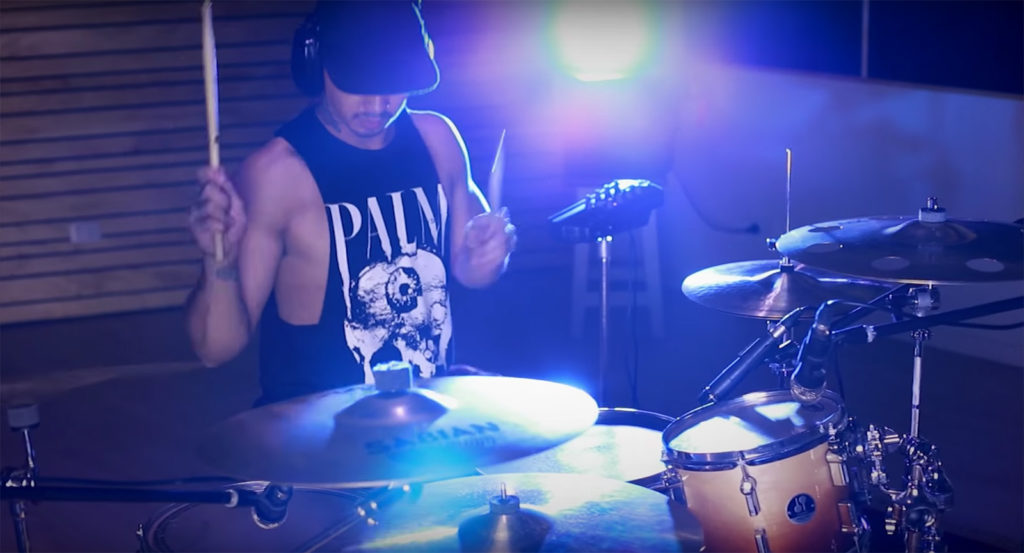 Justin-Fimmel drum playthrough of Scorned by Ghosts Over Japan - Videographer Aaron Ashley